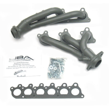 JBA 97-11 Ford Ranger 4.0L OHC w/Driver Side EGR 1-1/2in Primary Ti Ctd Cat4Ward Header JBA