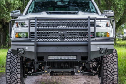 Road Armor 15-19 Chevy 2500 Vaquero Front Bumper Full Guard - Tex Blk Road Armor