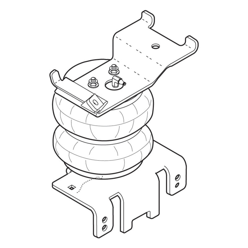 Firestone Ride-Rite Air Helper Spring Kit Rear 04-15 Nissan Titan 2WD/4WD (W217602355) - eliteracefab.com