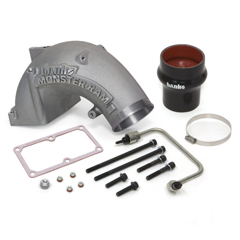 Banks Power 07.5-17 Ram 2500/3500 6.7L Diesel Monster-Ram Intake System w/ Fuel Line 4in Natural - eliteracefab.com