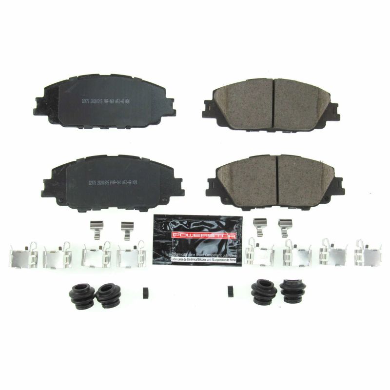 Power Stop 2019 Toyota Corolla Front Z23 Evolution Sport Brake Pads w/Hardware - eliteracefab.com