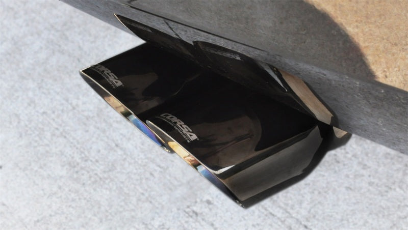 Corsa 09-11 Chevrolet Tahoe 5.3L V8 Black Sport Cat-Back Exhaust CORSA Performance