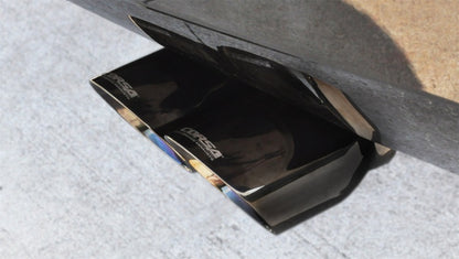 Corsa 09-11 Chevrolet Tahoe 5.3L V8 Black Sport Cat-Back Exhaust CORSA Performance