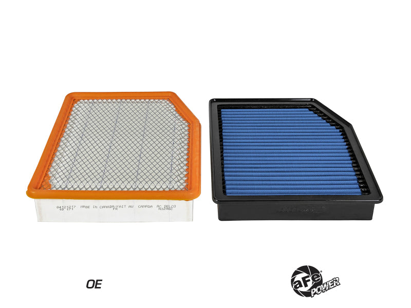 aFe MagnumFLOW Pro 5R OE Replacement Filter 2019 GM Silverado/Sierra 1500 V6-2.7L/4.3L/V8-5.3 - eliteracefab.com