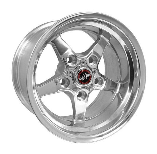 Race Star 92 Drag Star 17x10.5 5x135bc 6.125bs Direct Drill Polished Wheel - eliteracefab.com