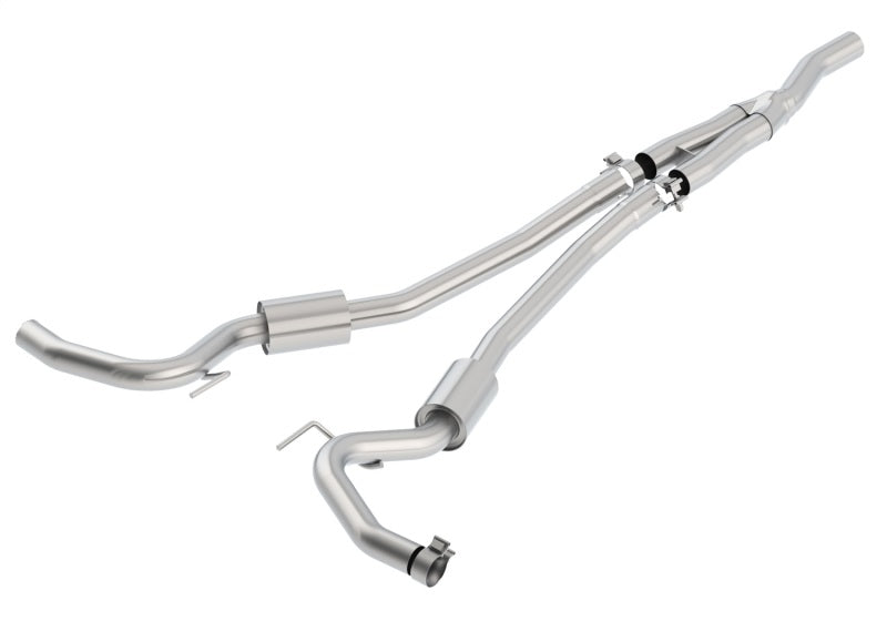 Ford Racing 2018 Mustang 2.3L Ecoboost Cat-Back Sport Exhaust System w/Black Chrome Tips Ford Racing