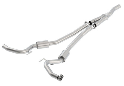 Ford Racing 2018 Mustang 2.3L Ecoboost Cat-Back Sport Exhaust System w/Black Chrome Tips Ford Racing