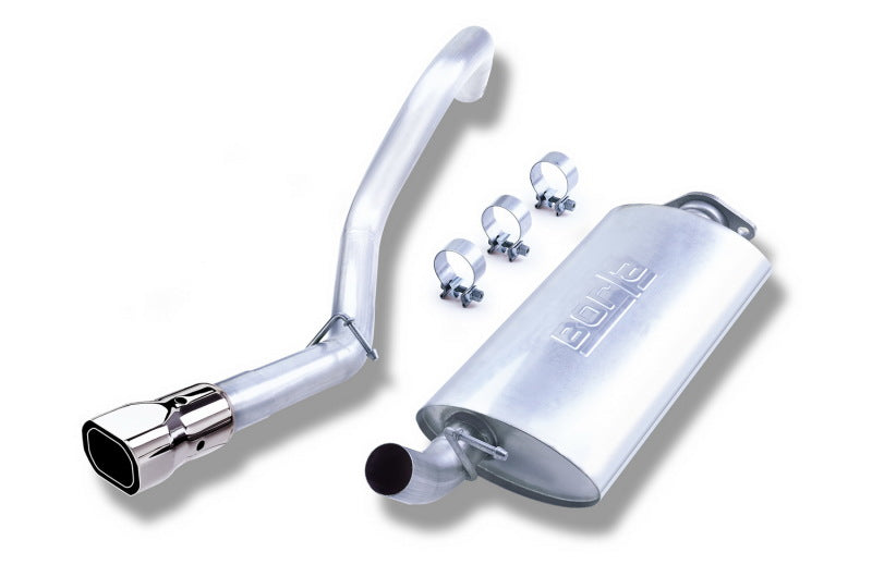 Borla 00-06 Jeep Wrangler Sport/SE/X/Rubicon Sahara 2.5L/4cyl 4.0L/6cyl SS Catback Exhaust - eliteracefab.com