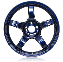 Load image into Gallery viewer, Gram Lights 57CR 18x9.5 +12 5x114.3 Eternal Blue Wheel.