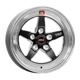 Weld S71 15x8.33 / 5x4.75 BP / 3.5in. BS Black Wheel (Low Pad) - Non-Beadlock