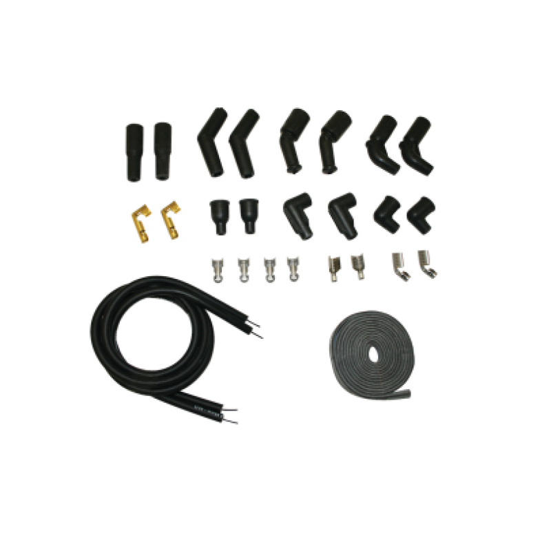 Moroso 78-15 Harley-Davidson Universal Kit Sleeved Ultra 40 Wire Set - Black