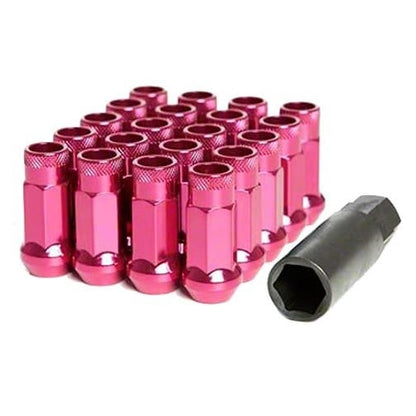 WHEEL MATE MUTEKI SR48 OPEN END LUG NUTS – PINK 12×1.25 48MM - eliteracefab.com