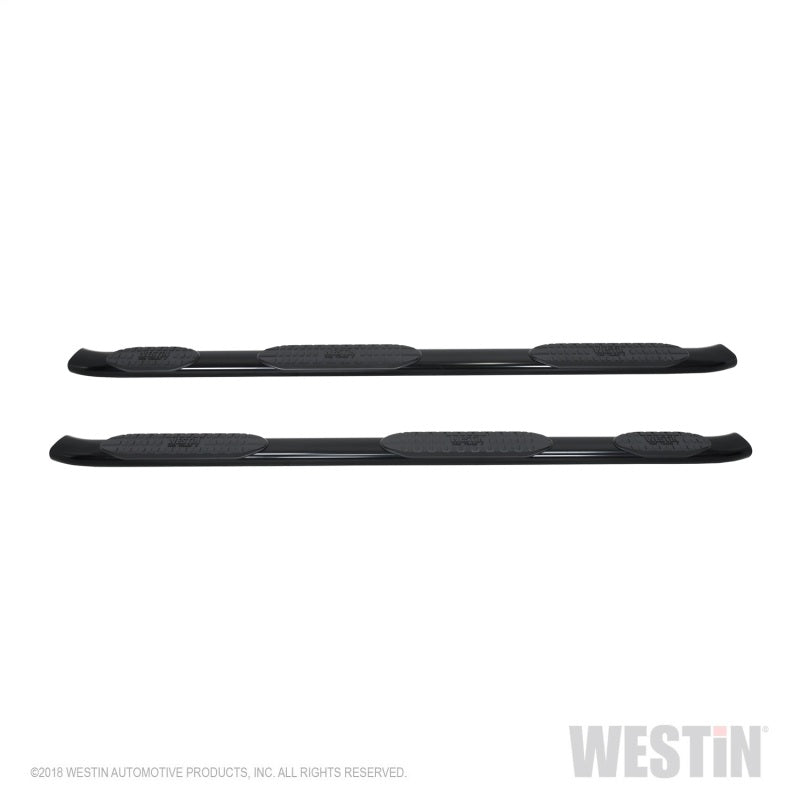 Westin 2019 Chevrolet Silverado/Sierra 1500 CC (5.5ft) PRO TRAXX 5 WTW Oval Nerf Step Bars - Black - eliteracefab.com
