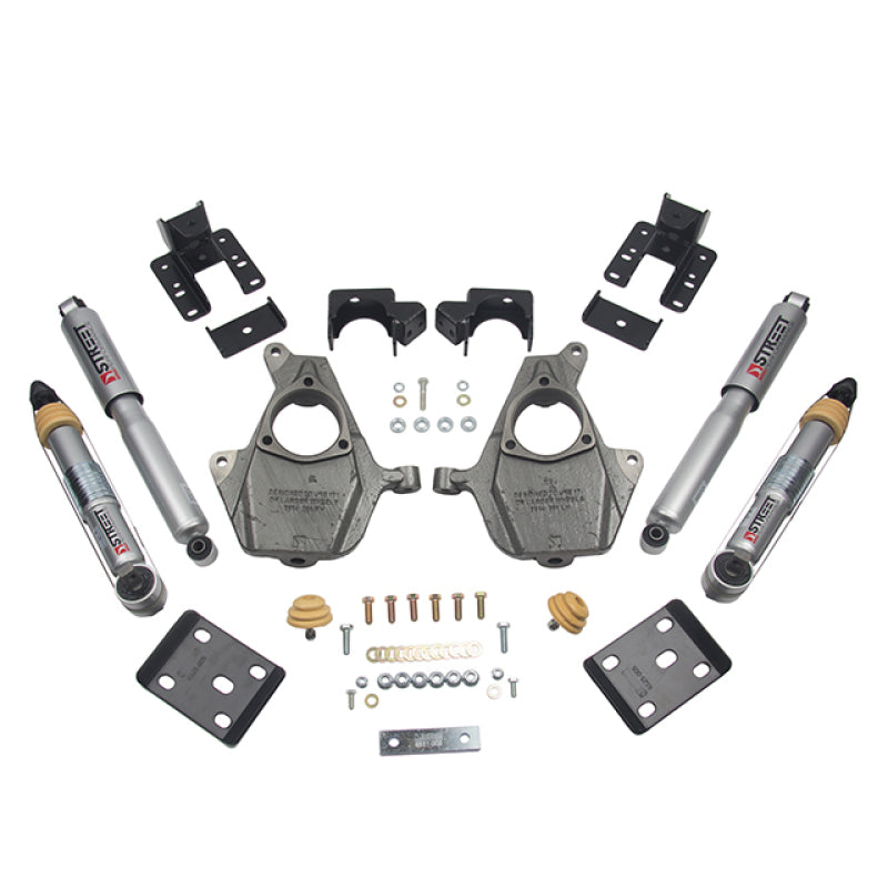 Belltech LOWERING KIT 16.5-17 Chevy Silverado All Cab 2WD 3-4F / 5-6R Belltech