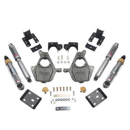 Belltech LOWERING KIT 16.5-17 Chevy Silverado All Cab 2WD 3-4F / 5-6R Belltech