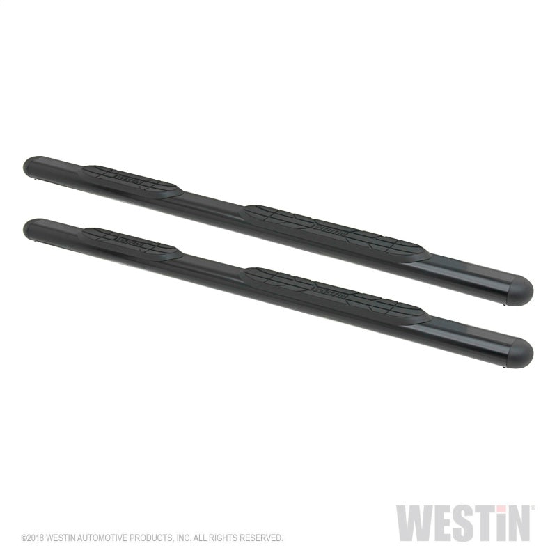 Westin Premier 4 Oval Nerf Step Bars 75 in - Black - eliteracefab.com