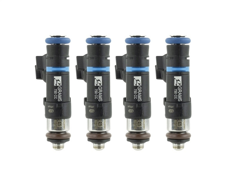 Grams Performance Nissan 240sx/S13/S14/S15/SR20 (Top Feed 11mm) 750cc Fuel Injectors (Set of 4)