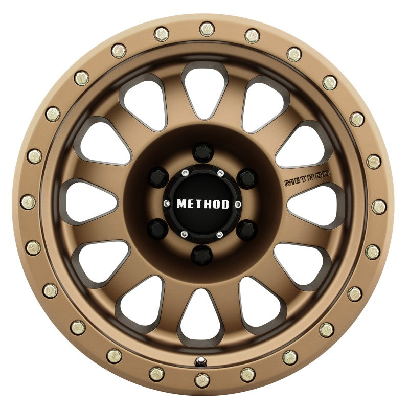 Method MR304 Double Standard 17x8.5 0mm Offset 6x135 94mm CB Method Bronze Wheel - eliteracefab.com