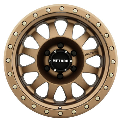 Method MR304 Double Standard 18x9 -12mm Offset 6x5.5 108mm CB Method Bronze Wheel - eliteracefab.com