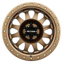 Load image into Gallery viewer, Method MR304 Double Standard 18x9 -12mm Offset 6x5.5 108mm CB Method Bronze Wheel - eliteracefab.com