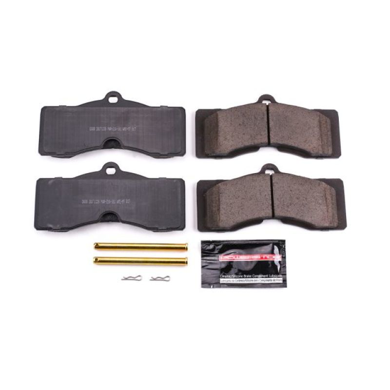 Power Stop 1969 Chevrolet Camaro Front or Rear Z23 Evolution Sport Brake Pads w/Hardware - eliteracefab.com