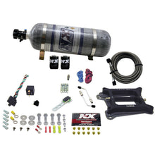 Load image into Gallery viewer, Nitrous Express 4150 4-BBL/Alcohol Nitrous Kit (50-300HP) w/Composite Bottle