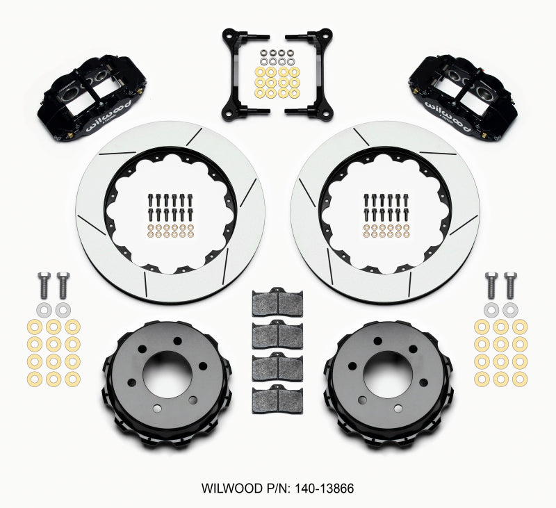 Wilwood Narrow Superlite 4R RearTruck Kit 14.25in 2012-Up Ford F150 (6 lug) - eliteracefab.com