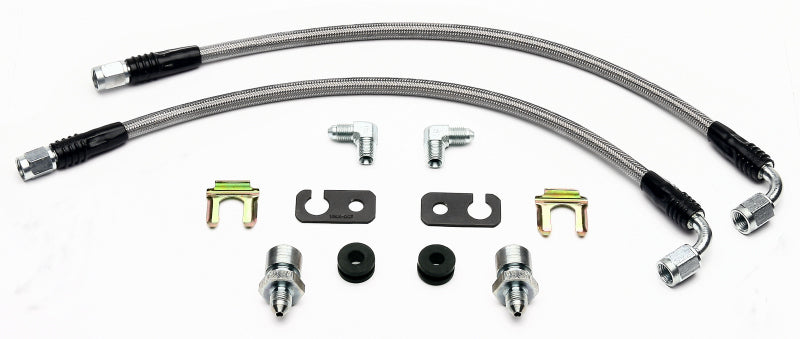 Wilwood Flexline Kit Front 2008 Toyota Matrix w/ SL6 Caliper Wilwood