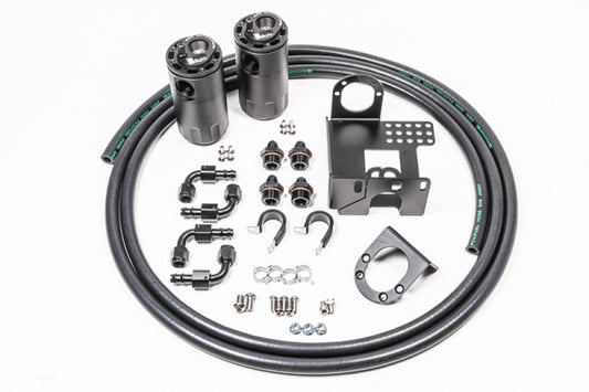 Radium Engineering 90-05 Mazda Dual Catch Can Kit Fluid Lock