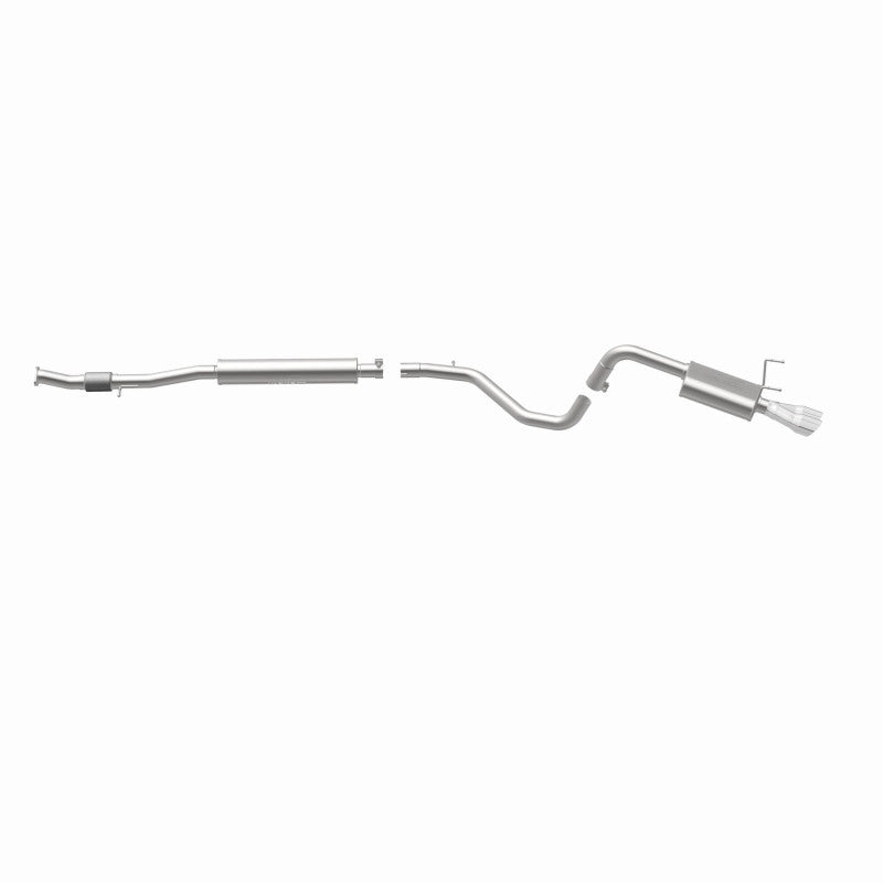 MagnaFlow 12 Fiat 500 L4 1.4L Single Straight D/S Rear Exit SS Catback Perf Exhaust Magnaflow