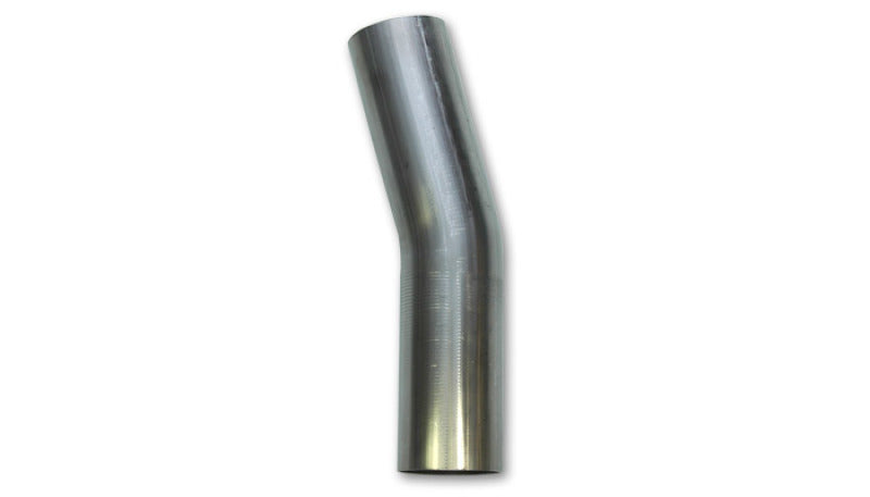 Vibrant 1.75in O.D. T304 SS 15 deg Mandrel Bend 4in x 4in leg lengths (1.75in Centerline Radius) - eliteracefab.com