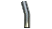 Load image into Gallery viewer, Vibrant 1.75in O.D. T304 SS 15 deg Mandrel Bend 4in x 4in leg lengths (1.75in Centerline Radius) - eliteracefab.com