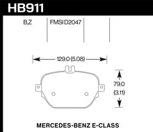 Load image into Gallery viewer, Hawk Performance HPS 5.0 Rear Brake Pads - HB911B.654