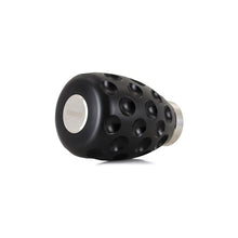 Load image into Gallery viewer, Mishimoto Steel Core Dimple Shift Knob Black Delrin - eliteracefab.com