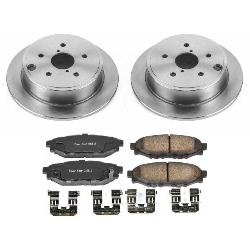 Power Stop 15-19 Subaru WRX Rear Autospecialty Brake Kit - eliteracefab.com