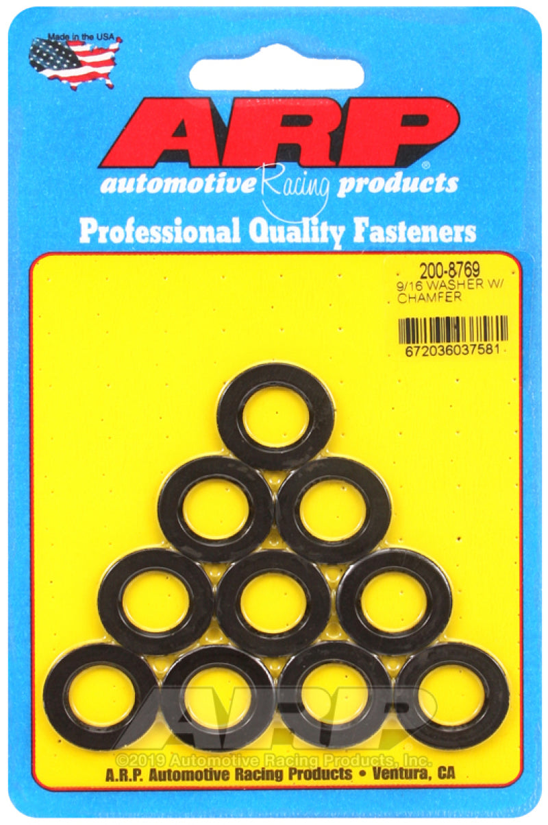 ARP 9/16 ID 1.00 OD Chamfer Washers (10 pack) ARP