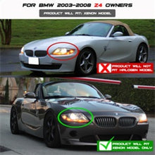 Load image into Gallery viewer, Spyder BMW Z4 03-08 Projector Headlights Xenon/HID Model Only - LED Halo Black PRO-YD-BMWZ403-HID-BK - eliteracefab.com