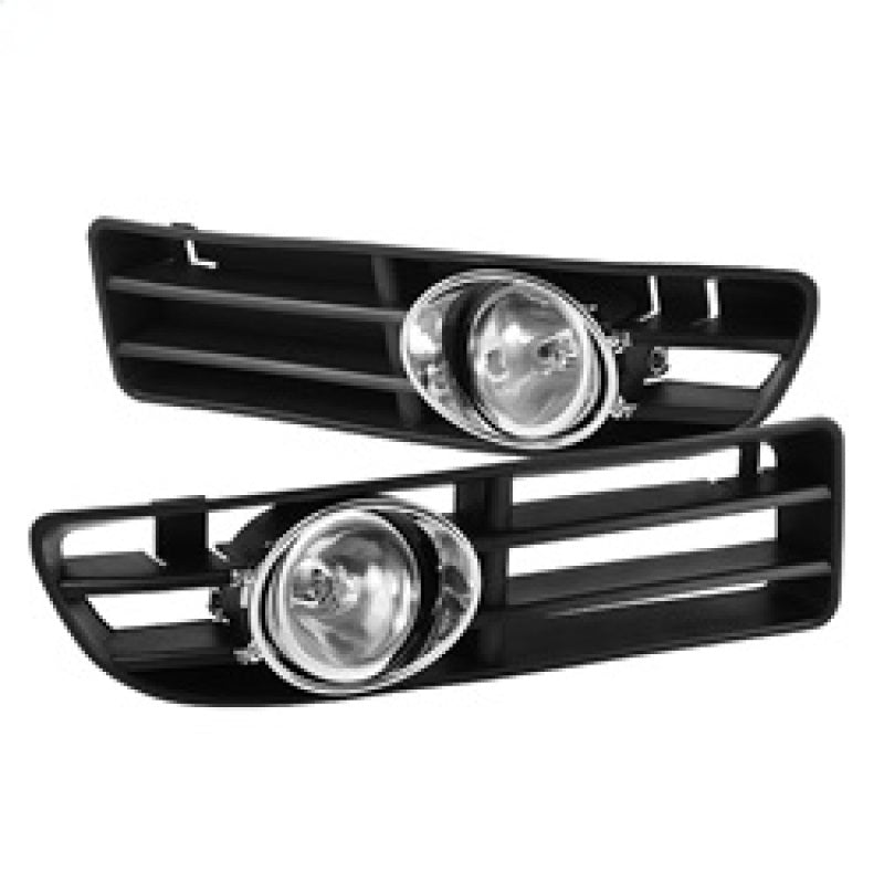 Spyder Volkswagen Jetta 99-05 OEM Fog Lights w/Switch Clear FL-VJ99-C - eliteracefab.com