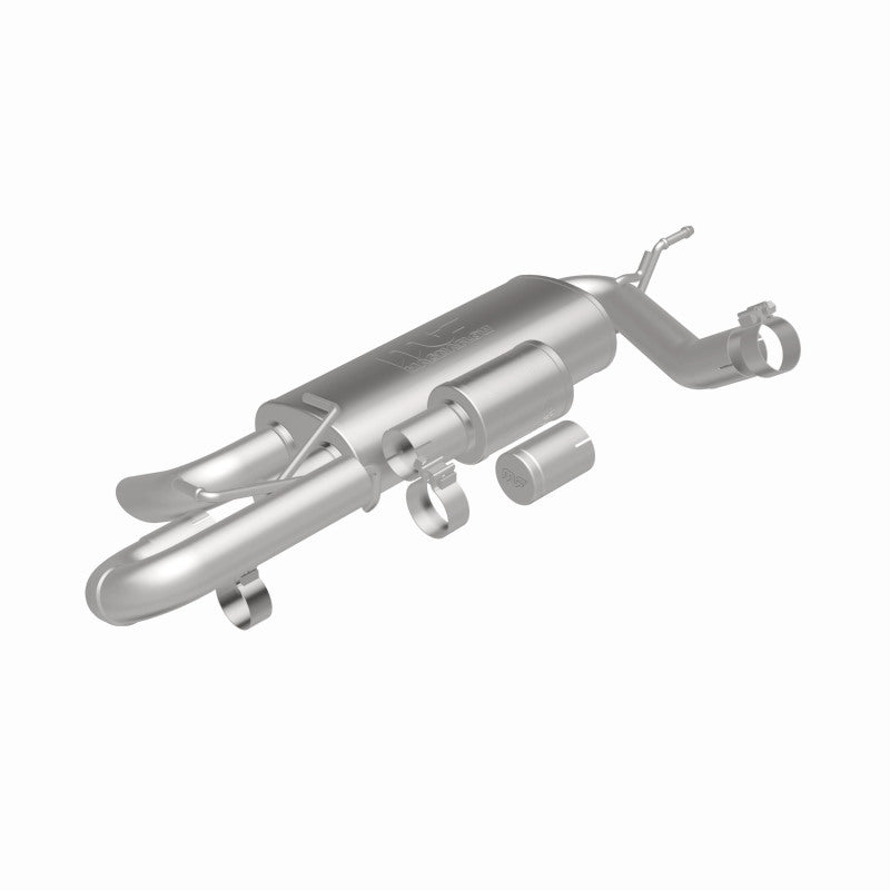 MagnaFlow 07-18 Jeep Wrangler JK Overland Series Axle-Back Exhaust System Magnaflow