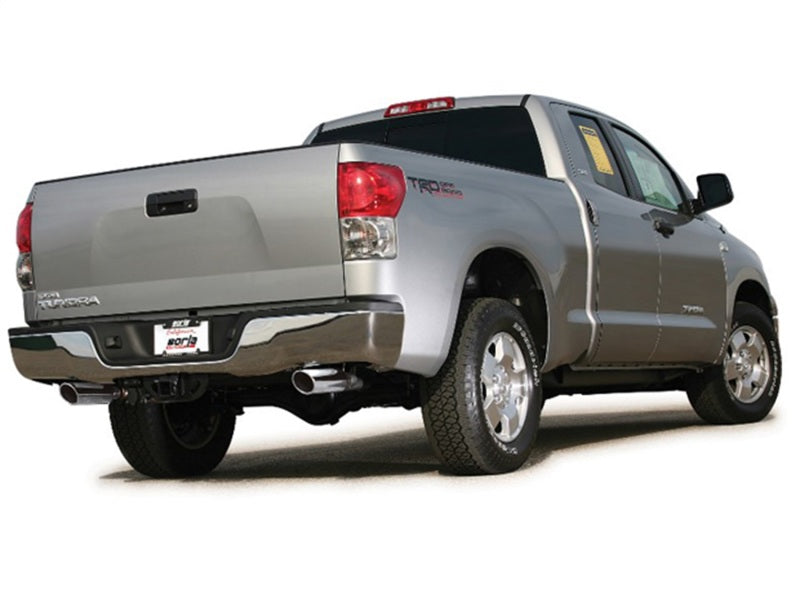 Borla 14-15 Toyota Tundra 4.6L/5.7L Crew Max SB DC SB Touring Cat Back Exhaust Dual Split Rear Exit - eliteracefab.com