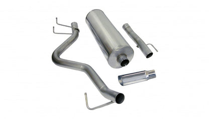 Corsa/dB 06-07 Dodge Ram Quad Cab/Short Bed 1500 4.7L V8 Polished Sport Cat-Back Exhaust CORSA Performance