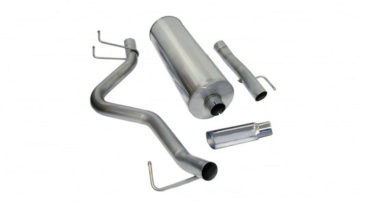 Corsa/dB 06-07 Dodge Ram Quad Cab/Short Bed 1500 4.7L V8 Polished Sport Cat-Back Exhaust CORSA Performance