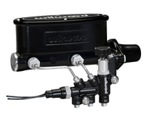 Load image into Gallery viewer, Wilwood HV Tandem M/C Kit w L/H Bracket &amp; Prop Valve - 1in Bore Black - eliteracefab.com