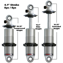 Load image into Gallery viewer, Ridetech HQ Series CoilOver Shock 4.1in Travel 2.5in Coil Eye/Eye Mounting 10.125inx14.225in - eliteracefab.com