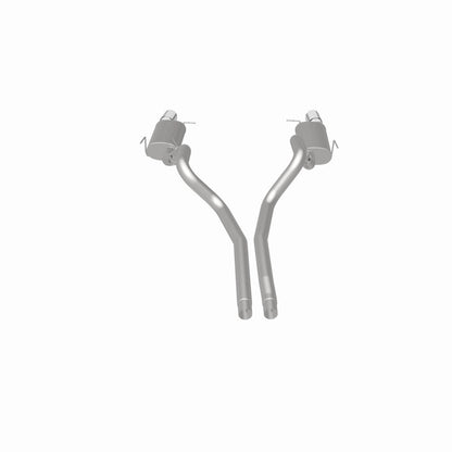 MagnaFlow 13 Ford Mustang Dual Split Rear Exit Stainless Cat Back Performance Exhaust (Street) Magnaflow