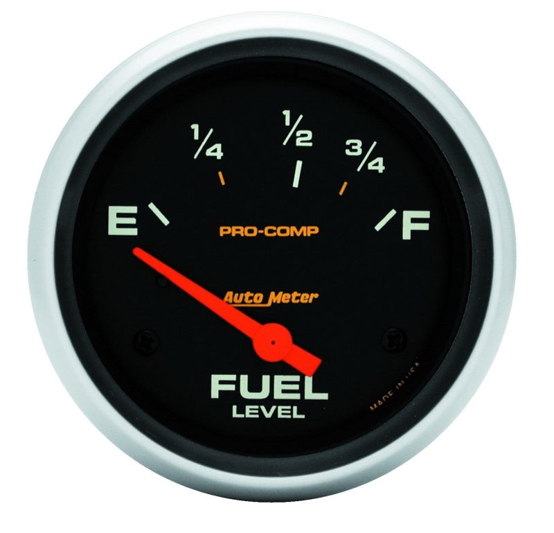 Autometer Pro-Comp 2-5/8in 73E/8-12 F Ford Short Sweep Electronic Fuel Level Gauge 5416