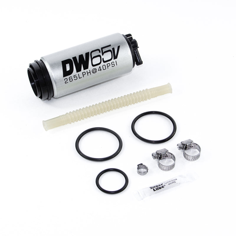 DeatschWerks DW65v Series 265 LPH Compact In-Tank Fuel Pump w/ VW/Audi 1.8T FWD Set Up Kit - eliteracefab.com