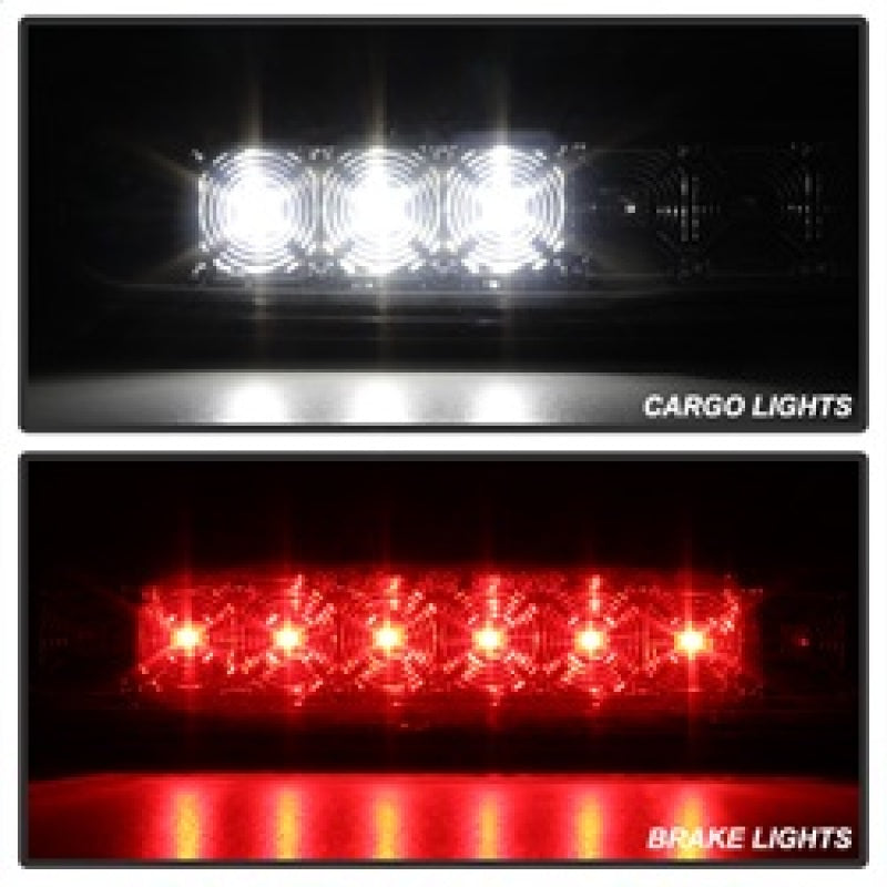 xTune Chevy Silverado 07-13 / GMC Sierra 07-13 LED 3RD Brake Light - Smoked BKL-CSIL07-LED-SM - eliteracefab.com