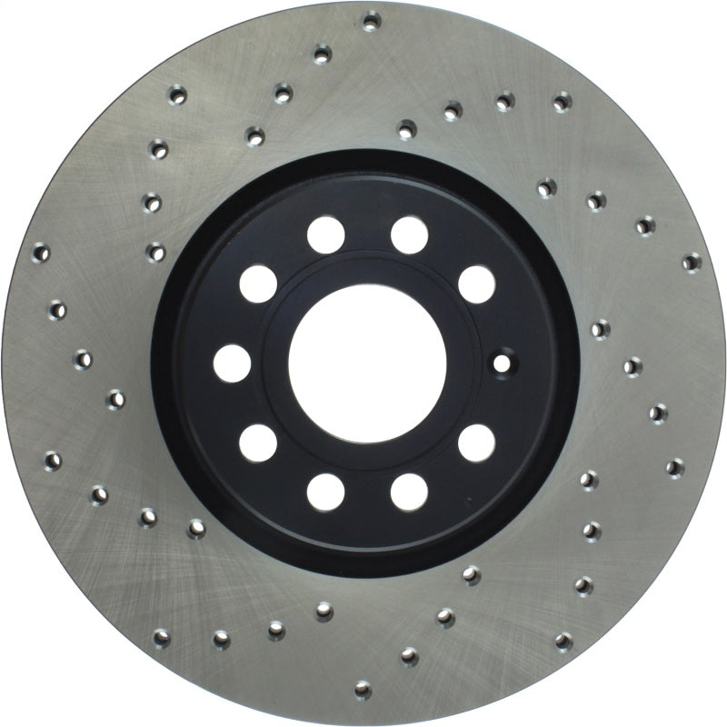 StopTech 06-13 Audi A3/08-09 TT / 06-09 VW GTI Mk V Cryo-Stop Right Front Drilled Rotor Stoptech