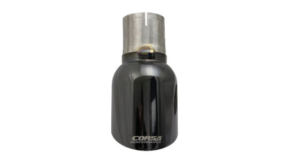 Corsa Single Universal 2.75in Inlet / 4.5in Outlet Black PVD Pro-Series Tip Kit CORSA Performance
